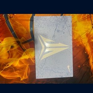 Nike Gray and Gold Graphic Box